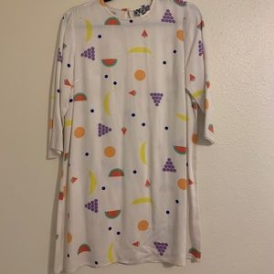 Dusen Dusen Fruit Shift Dress sz M